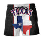 Texas Peace Life Lone Star Art – Beach Short