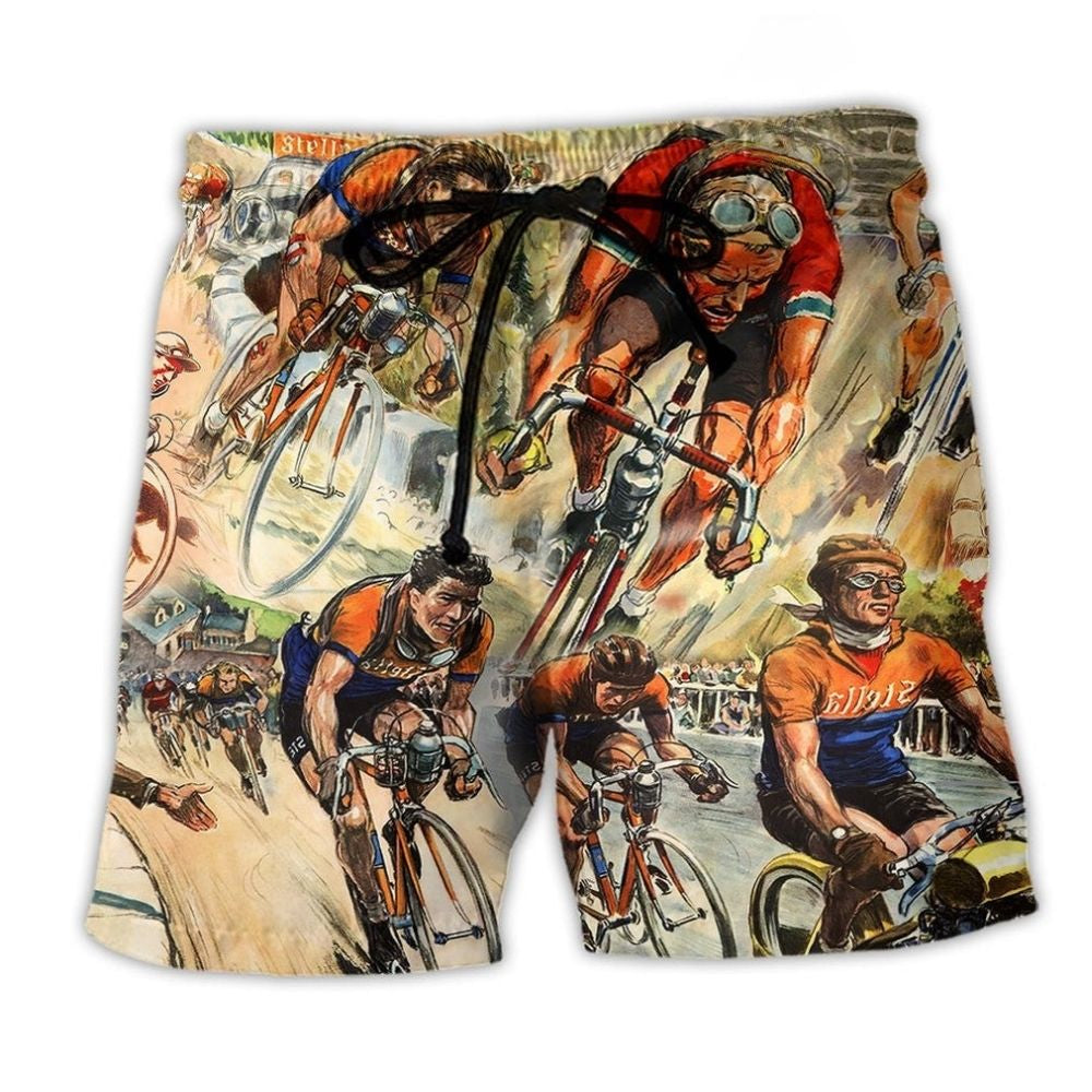 Bicycle Racing Cool Ride – Beach Short