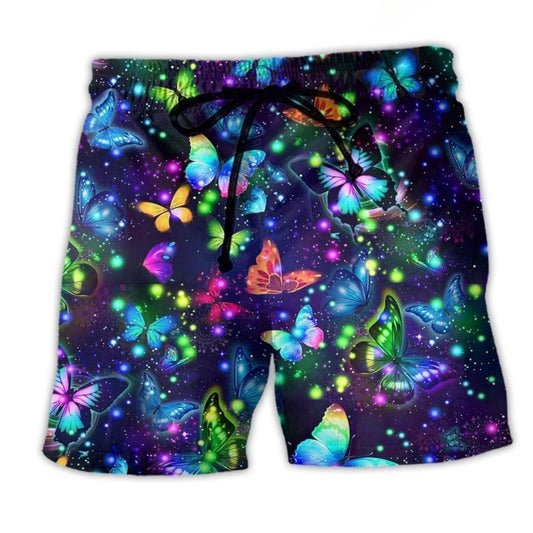 Colorful Butterfly Lover Style - Beach Short