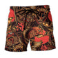 Samurai Japan Red Art – Beach Short