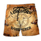Longhorn Whisperer Western Animal – Beach Short
