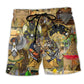 Explore Ancient Egypt History – Beach Short