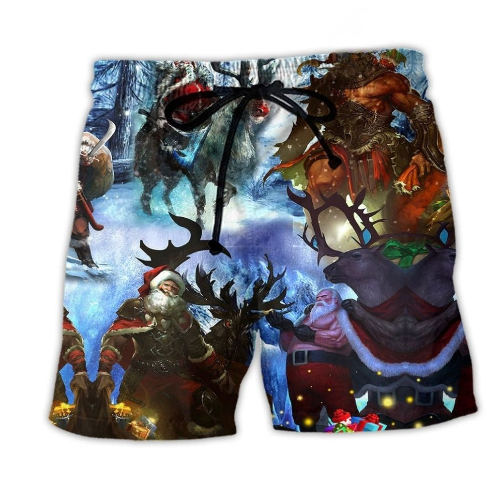 Christmas Santa Cool Style – Beach Short