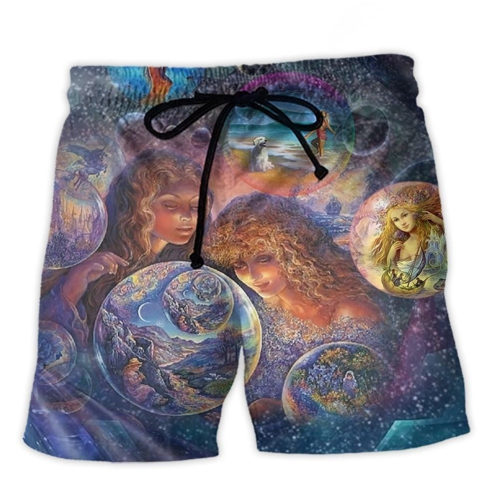 Mystical Earth Art – Beach Short