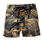 Dinosaur Fossil Collection Art – Beach Short
