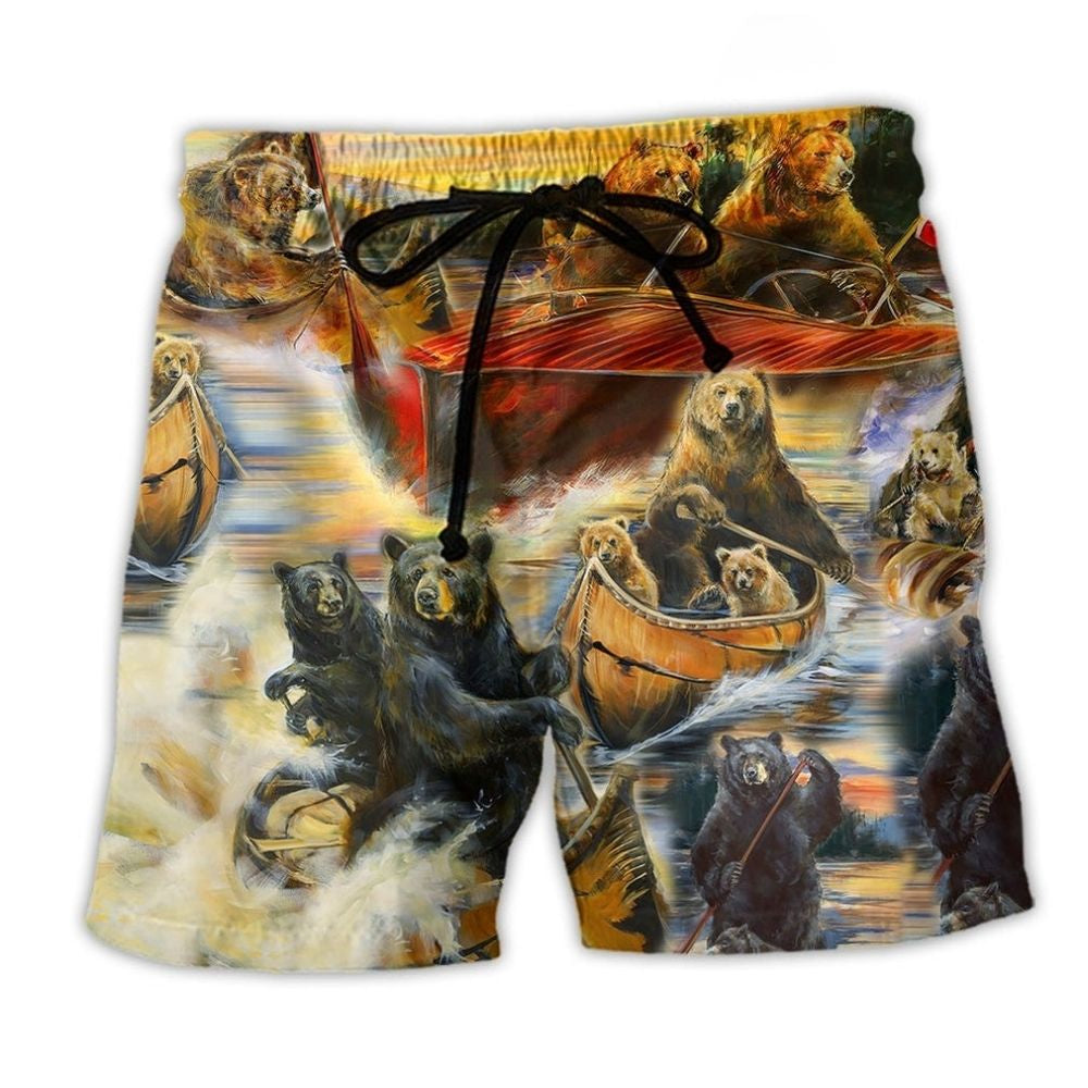 Bear Whatever Floats You - Beach Short