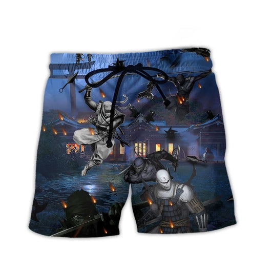 Ninja Dark Moon Night – Beach Short