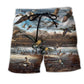 Canada Geese Animal Love – Beach Short
