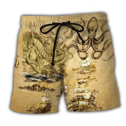 Octopus Amazing Sail Retro - Beach Short