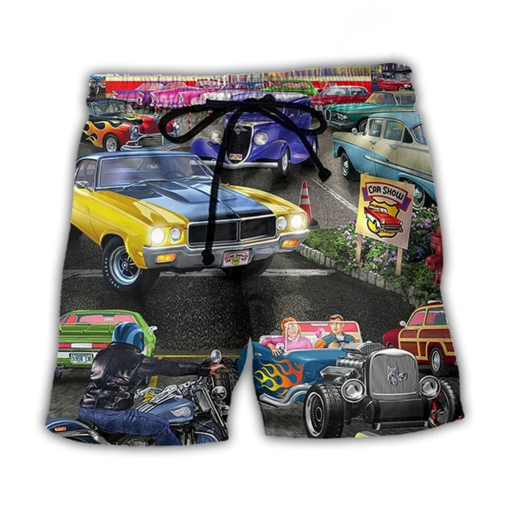 Hot Rod Lover Classic Cool – Beach Short