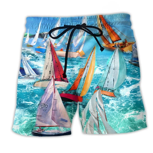 Sail Raise The Sails Wind Style – Beach Short