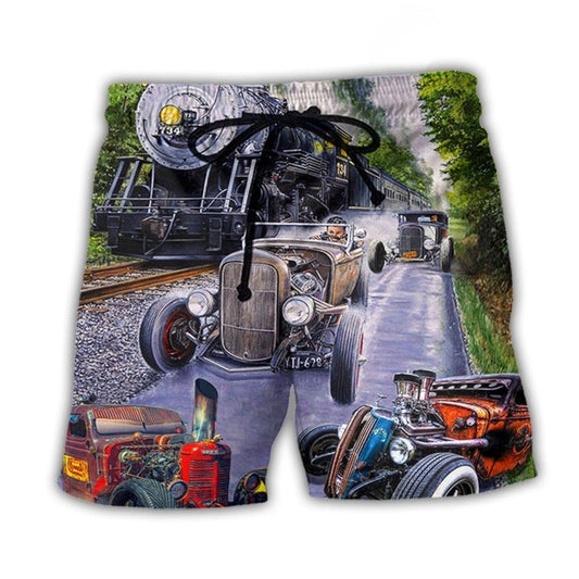 Hot Rod Racing Power Machine – Beach Short