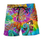 Hippie Octopus Fun Style – Beach Short