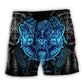Viking King Blue Art - Beach Short