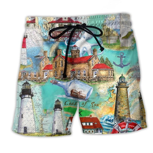 Lighthouse Cruise Life Journey – Beach Short