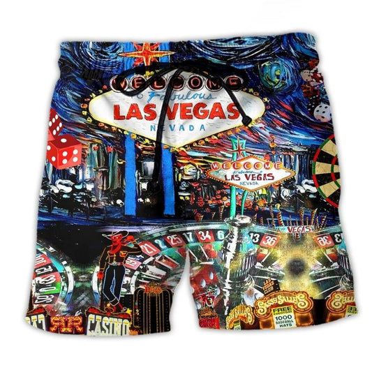 Las Vegas Welcome Mix Style – Beach Short