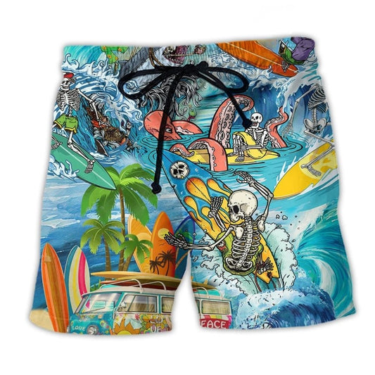 Hippie Live To Surf Life - Beach Short