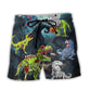 Zombie Saurus Halloween – Beach Short