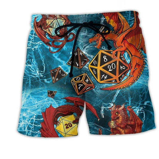 Dragon Lover Stunning Colors - Beach Short