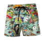 Tropical Skull Chill Out Summer Art – Beach Short