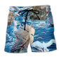 Sailing Far Fly High Nautical Inspiration – Beach Short