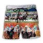 Horse Racing Wild Power Art – Beach Short