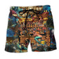 Skull Treasure Life Journey - Beach Short
