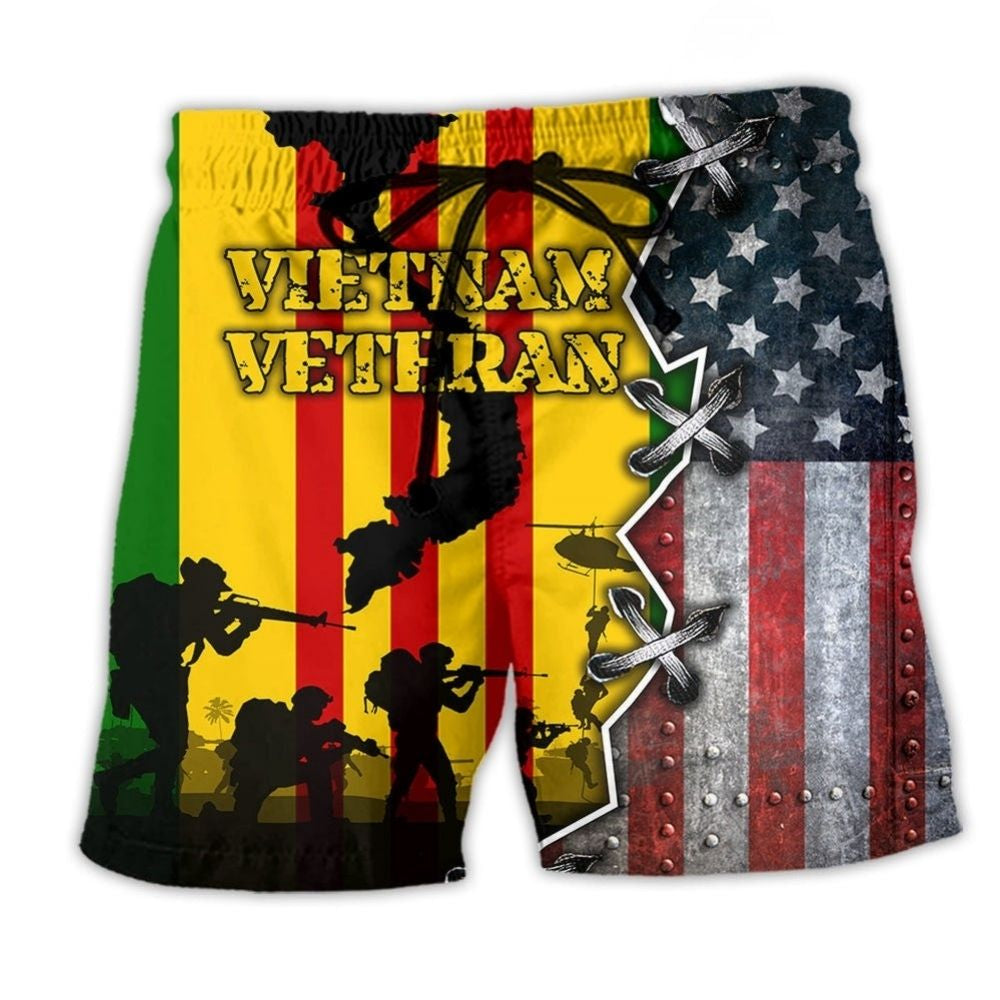 Vietnam Veteran Pride – Beach Short