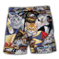 Cute Kitten Sweet Art – Beach Short