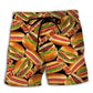 Life Is Better With Burgers Food – Beach Short