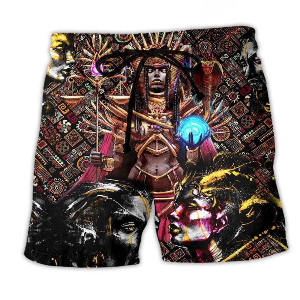 Africa Is Born In Us Cool Style - Beach Short