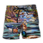 Duck Lake Freedom Art – Beach Short