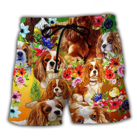 Cavalier Spaniel Dog Therapy – Beach Short