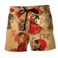 Samurai Classic Beautiful Girl - Beach Short