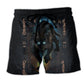 Viking Wolf Fenrir Dark Style - Beach Short
