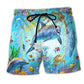Dolphin Ocean Life Cool Style – Beach Short
