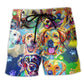 Labrador Dog Love Color – Beach Short