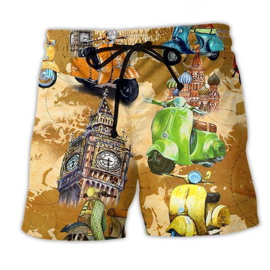 Scooter Life Adventure Wide World – Beach Short