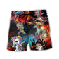 Zombie Unicorn Dabbing – Beach Short