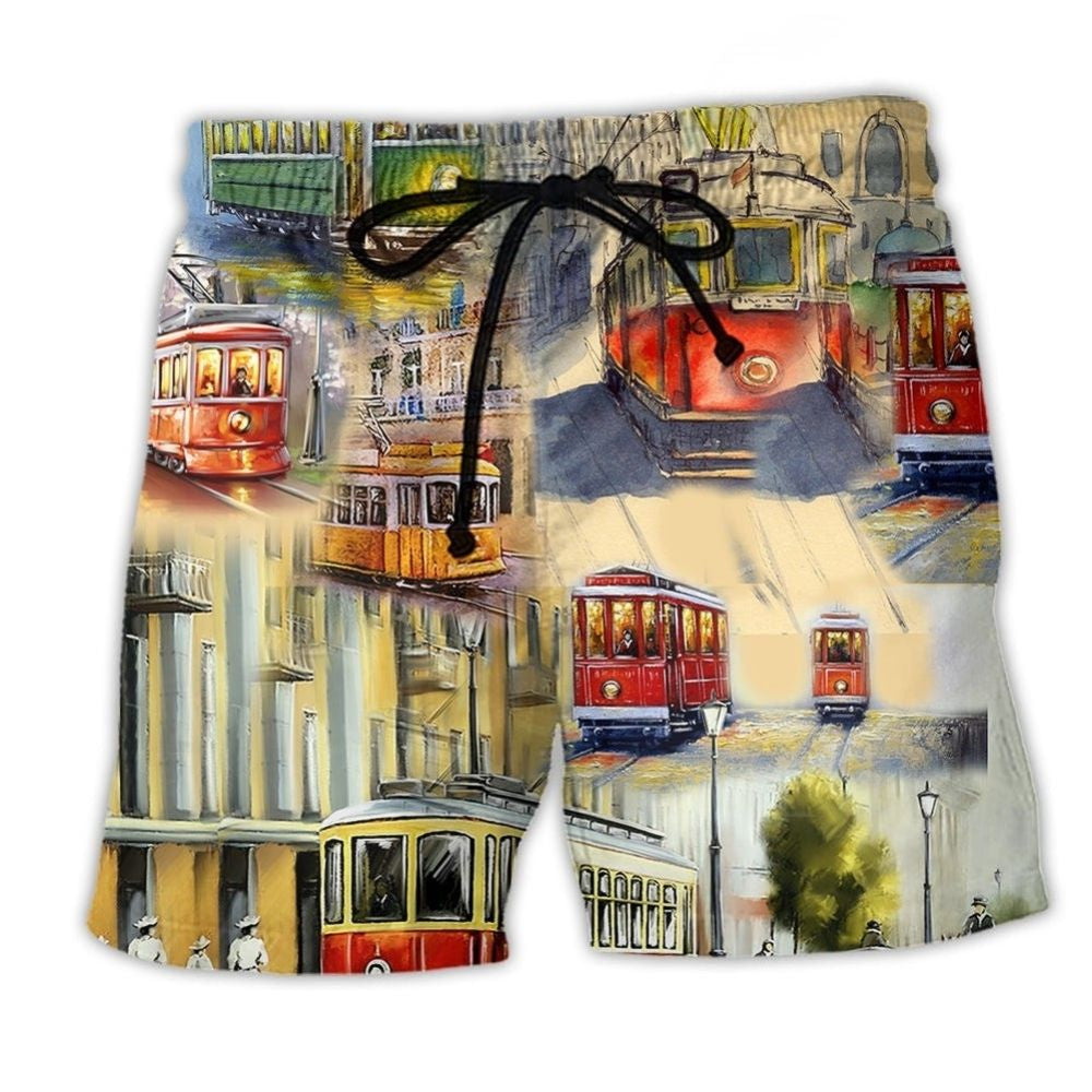 Train Love Our City Vibes – Beach Short