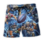 Rugby Lightning Sports Energy Art – Beach Short