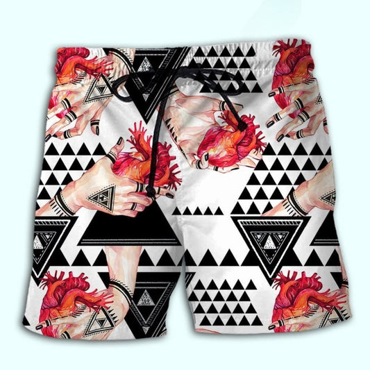 Mystic Witch Ritual Hand Art - Beach Short