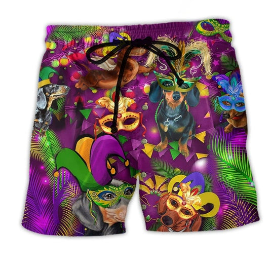 Mardi Gras Dogs Prom Royalty – Beach Short