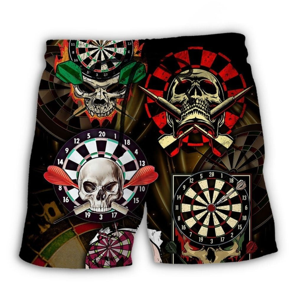 Skull Dart Dark Precision – Beach Short