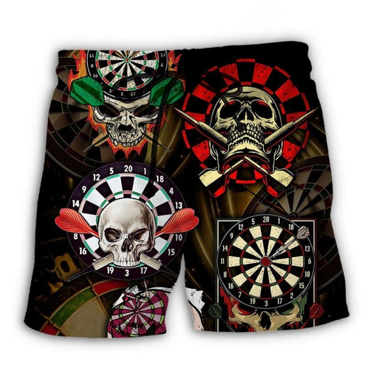 Skull Dart Dark Precision – Beach Short