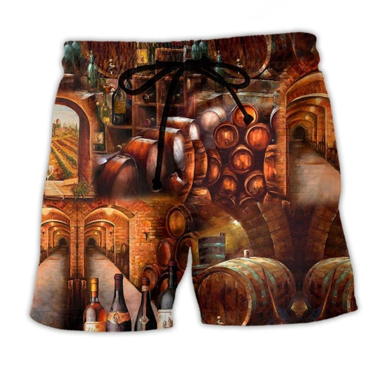 Wine Cellar Vintage Tasting - Beach Short