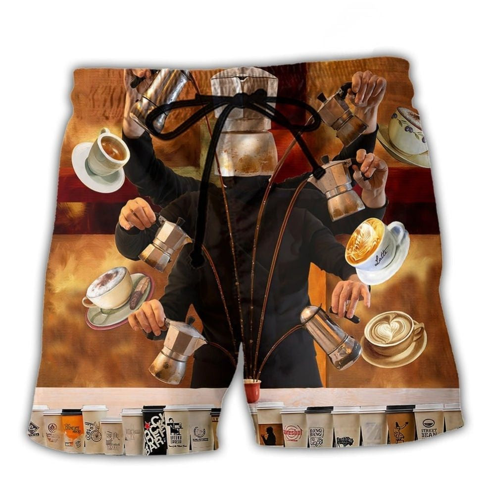 Coffee O Clock Barista – Beach Short