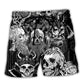 Viking Skull Axes – Beach Short