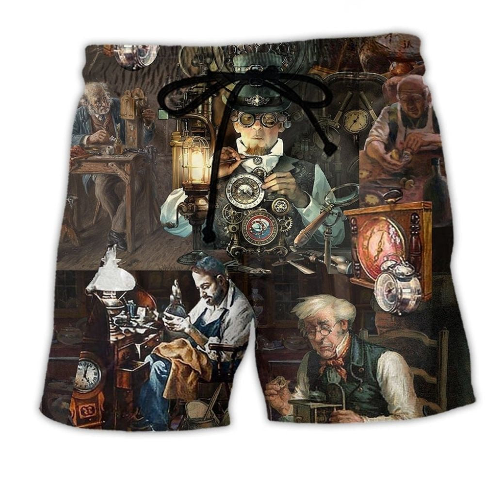 Watchmaker Skillful Hands – Beach Short
