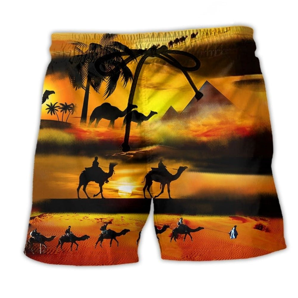 Desert Sun Landscape – Beach Short